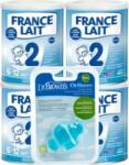 France Lait 2 lapte de continuare pentru sugari de la 6-12 luni 4x400g + Teether (IP2754)