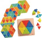HABA Jucărie din lemn Triunghiuri colorate pentru inserare (1301703001)