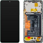 Huawei Piese si componente Display cu Touchscreen Huawei nova Y90, cu Rama si Acumulator, Verde (Emerald Green), Service Pack 02355ARG (02355ARG) - pcone