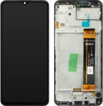 Samsung Piese si componente Display cu Touchscreen Samsung Galaxy A23 A235, cu Rama, Negru, Service Pack GH82-28563A (GH82-28657A)