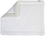 Childhome Salteluta de joaca Childhome 75x95 cm Jerse Muselina Verde (CH-CCPMJVF) - erfi Saltea bebelusi