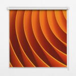  COLORAY. HU Roló függöny Narancssárga absztrakció Sötétítő redőny (gumi bevonattal) 90x240 cm