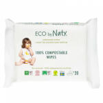 ECO by Naty Utazási nedves törlőkendők illatmentes Sensitive Eco 20 db
