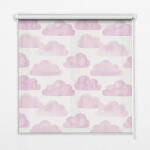  COLORAY. HU Roló ablakra Rózsaszín felhők Sötétítő redőny (gumi bevonattal) 140x180 cm