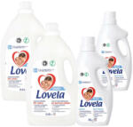 Lovela Baby Color Mosógél 2x 2900 ml színes ruhákhoz (2x 32 mosás) + 2x 2000 ml (66 mosás) öblítő