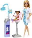 Mattel Set Mobilier Barbie Cu Papusa Doctor Stomatolog, Blonda Papusa Barbie