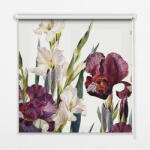  COLORAY. HU Roló ablakra Virágok Sötétítő redőny (gumi bevonattal) 100x180 cm