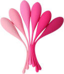 Sex HD Eggs - set bile kegel 6 bucăți - roz (6970165152408)