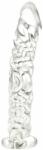 Passion Labs Twist Dildo, Premium Glass, Clear, 15 cm Dildo