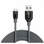 Anker Cablu Micro USB Anker PowerLine+ Nylon 1, 8 m gri