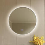 Inter Ceramic Огледалo с вградено LED осветление 80х80см Сатен D800 1855/80 (1855/80 SATIN)