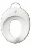 BabyBjörn - Reductor pentru toaleta Toilet Training Seat, White/Grey (058028A) Olita