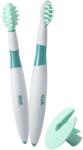 Nuk Чесалка и четка за зъби NUK - 6 m+ (10256205)