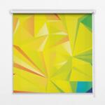  COLORAY. HU Fényzáró roló Színes origami mintája Redőny fényerő 150x180 cm