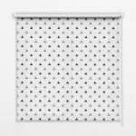  COLORAY. HU Roló függöny Háromszögek Sötétítő redőny (gumi bevonattal) 150x180 cm