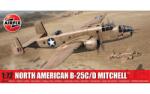 Airfix North American B-25C/D Mitchell repülőgép műanyag modell (1: 72) (06015A) - mall