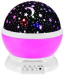 DMS Stellar LED projektor, Stele design éjszakai lámpa, rózsaszín (starmaster1)