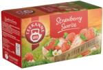 TEEKANNE World of Fruits Strawberry Sunrise eper tea, 50g, 20 filter