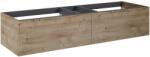 Elita Look Slim dulap 160x44.9x31.8 cm sub chiuveta pe perete stejar RE081604027050 (RE081604027050)