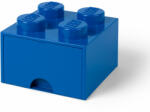 LEGO® Cutie depozitare LEGO 2x2 cu sertar, albastru Quality Brand