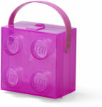 LEGO® Cutie LEGO 2x2 - violet transparent Quality Brand