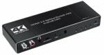 HOPE R Switch HDMI 2.0, 4 intrari si 2 iesiri, HDCP 1.4, 4K 60Hz, 6Gbps, ARC, extractor audio R L, 3.5mm jack, SPDIF, coaxial (SHD4I2O4k60ARCHP)