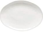 COSTA NOVA Ovális tányér, Costa Nova Fontana 56, 6x40, 4 cm, fehér