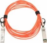 Extralink SFP+ Aktív optikai DAC kábel 5m - Narancssárga (EX.15906)