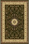 Delta Carpet Covor Dreptunghiular, 200 x 400 cm, Verde / Crem, Lotos 523 (LOTUS-523-310-24) Covor