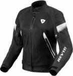 Rev'it! Jacket Control Air H2O Ladies Black/White 42 Geacă textilă (FJT361-1600-L42)