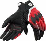 Rev'it! Gloves Veloz Ladies Negru/Roșu L Mănuși de motocicletă (FGS211-1200-L)