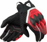 Rev'it! Gloves Veloz Negru/Roșu XL Mănuși de motocicletă (FGS210-1200-XL)