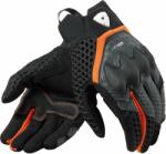 Rev'it! Gloves Veloz Black/Orange 2XL Mănuși de motocicletă (FGS210-1500-XXL)