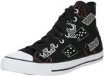 Converse Sneaker înalt 'CHUCK TAYLOR ALL STAR CARDS' negru, Mărimea 8.5