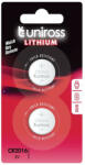 Uniross CR2016 3V lítium gombelem 2db/csomag (U2CR2016) - audaxshop