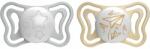 Chicco Physio Light Physio Forma Night биберон 6-16 m Grey/Gold 2 бр