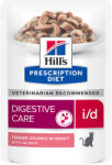 Hill's Hill's Prescription Diet 10 + 2 gratis! 12 x 85 g hrană umedă pisici - i/d Digestive Care, cu somon (12 g)