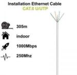 Ewent Cablu de Rețea Rigid UTP Categoria 6 Ewent (305 m)