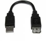 StarTech Cablu USB Startech USBEXTAA6IN USB A Negru