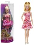 Mattel Barbie fashionista barátnők - pink virágos ruhában (HJT02) (HJT02)
