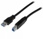 StarTech Cablu USB A la USB B Startech USB3CAB2M Negru