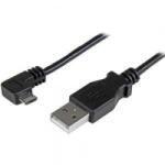 StarTech Cablu USB la Micro USB Startech USBAUB50CMRA Negru