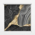  COLORAY. HU Roló ablakra Fekete márvány Sötétítő redőny (gumi bevonattal) 140x240 cm