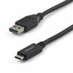 StarTech Cablu USB A la USB C Startech USB31AC1M Negru