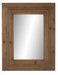 Home ESPRIT Oglindă de perete Home ESPRIT Maro Natural Brad Modern 104 x 9 x 135 cm