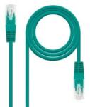 NANOCABLE Cablu de Rețea Categoria 6 UTP NANOCABLE 10.20. 0400-GR 50 cm Verde