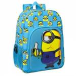 Minions Ghiozdan Minions Minionstatic Albastru (33 x 42 x 14 cm)