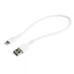 StarTech Cablu USB la Lightning Startech RUSBLTMM30CMW USB A Alb