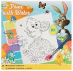 Grafix Set picat cu apa - Paste fericit Carte de colorat