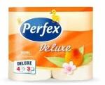 Perfex DeLuxe 3 rétegű barackos 150 lap 4tekercs/csomag toalettpapír (TPBONIDL3RB) - macropolis